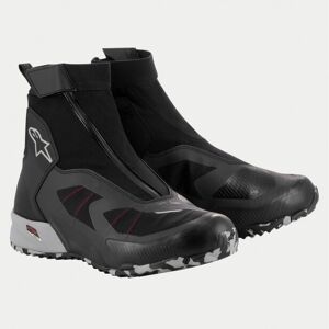 Zapatillas Alpinestars Cr-8 Gore-Tex Negro Gris Rojo Brillo  2338224-1222