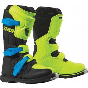 Botas Infantil Thor Mx Blitz XP Negro Lima  34110517