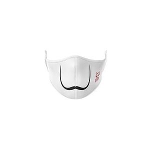 Mascarilla Otso Moustache Blanco