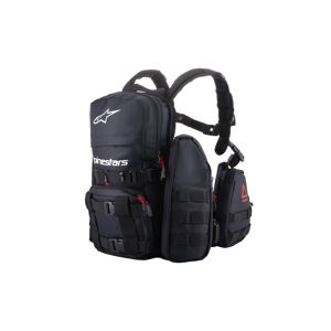 Mochila Alpinestars Tactical Techdura Negro Blanco  6104524-12