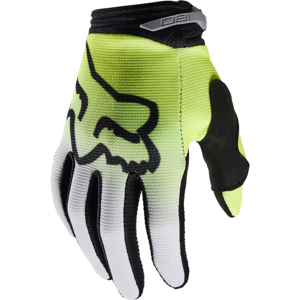 Guantes Fox Infantil 180 Toxsyk Amarillo Fluor  29746-130