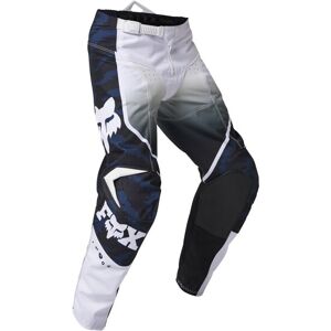 Pantalón Fox Infantil 180 Nuklr Azul Negro Blanco  29724-387