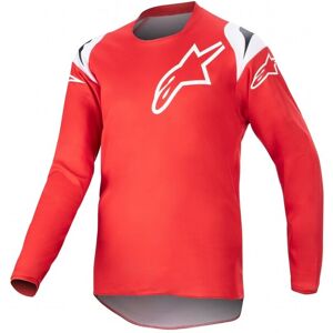 Camiseta Alpinestars Infantil Racer Narin Rojo Blanco  3771823-3120