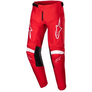 Pantalón Infantil Alpinestars Racer Lurv Mars Rojo Blanco  3743924-3120