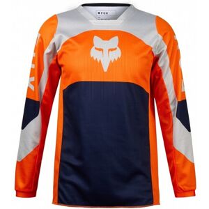 Camiseta Fox Infantil 180 Nitro Naranja Fluor  31425-824