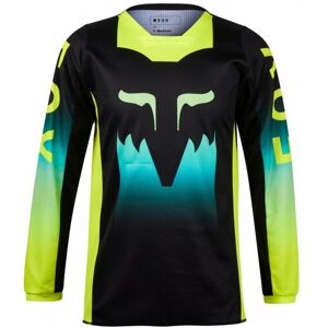 Camiseta Fox Inafntil Girls 180 Flora Negro Amarillo  31434-019