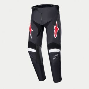 Pantalón Alpinestars Infantil Racer Lucent Blanco Negro  3743724-12