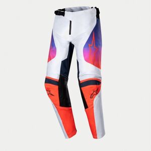 Pantalón Alpinestars Infantil Racer Hoen Gris Naranja Negro  3748224-924