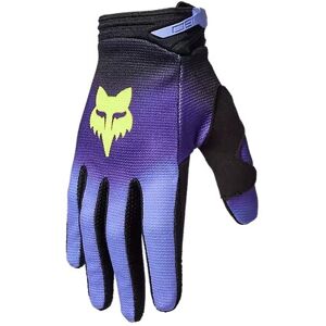 Guantes Fox Infantil 180 Interfere Azul Negro  32038-013