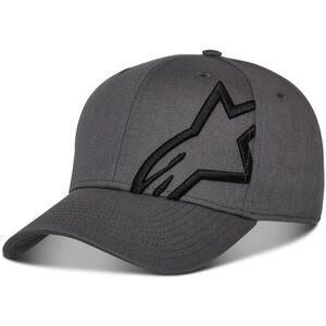 Gorra Alpinestars Corp Snap 2 Charcoal Negro  1211-81009-1810