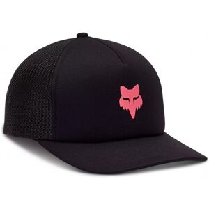 Gorra Fox Mujer Boundary Trucker Negro Rosa  32131-285