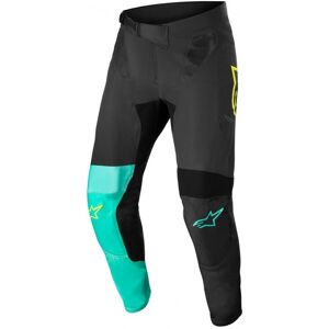 Pantalón Alpinestars Supertech Blaze Negro Verde  3720422-1645