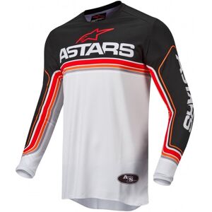 Camiseta Alpinestars Fluid Speed Negro Gris  3762622-1903