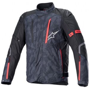 Chaqueta Alpinestars Rx-5 Drystar Negro Camo Rojo  3205222-9103