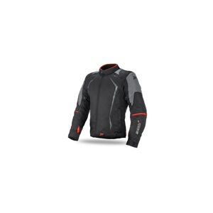 Chaqueta Seventy Sd-Jr47 Invierno Racing Negro Rojo  SD21047044