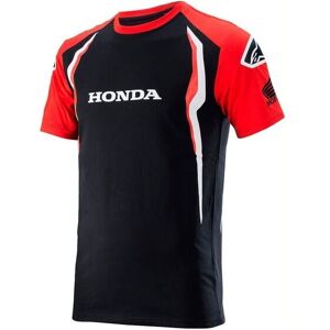 Camiseta Casual Alpinestars Honda Teamwear Negro  1H20-73300