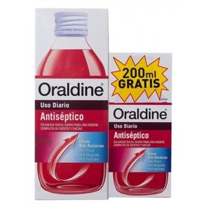 Oraldine Pack 400 ml 200 ml - Enjuague Bucal Uso Diario