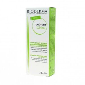 Bioderma Sebium Global 30 ml - Tratamiento Antiacné Piel Joven