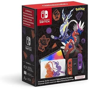 Nintendo Consola Nintendo Switch OLED Pokémon Escarlata / Purpura NUEVO SIN ABRIR
