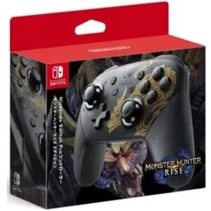 Monster Cable Mando Pro Controller Edición Monster Hunter Rise Nintendo Switch NUEVO SIN ABRIR