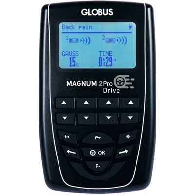 Globus - Magnum 2 Pro Drive - 2 canales - 200 Gauss - Dispositivo de magnetoterapia Globus - Magnum 2 Pro Drive - 2 canales - 200 Gauss - Dispositivo de magnetoterapia