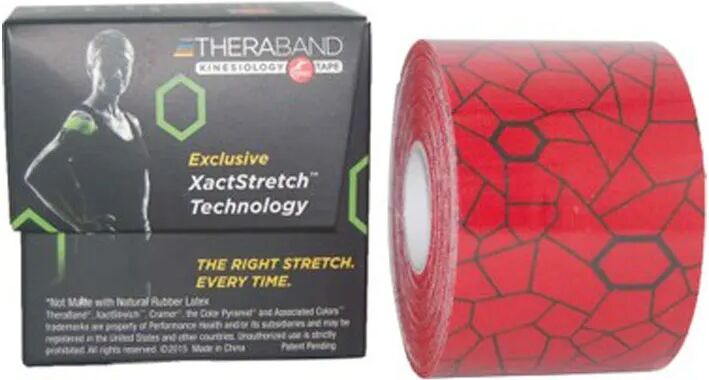 Theraband Banda Elástica  Kinesiology 5cmx5m estándar - Rojo