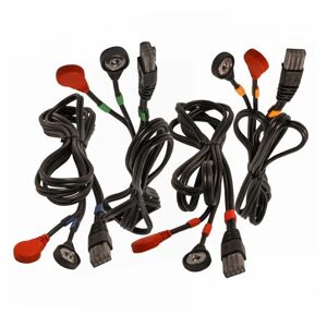 Compex 1 juego de 4 cables Snap  8P