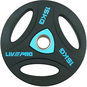 LIVEPRO Disco olímpico de entrenamiento uretano  - 15kg