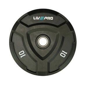 LIVEPRO Disco olímpico Bumper  - 10kg