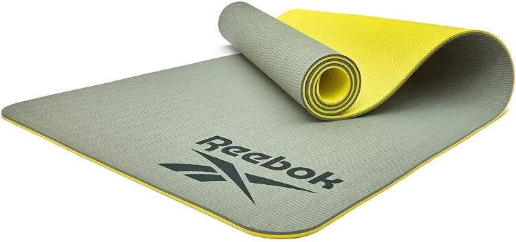 Reebok Esterilla de Yoga  Doble Cara - 6mm - Verde