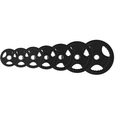 ION fitness Set de discos Olímpicos Triple Agarre - 80kg ION fitness Set de discos Olímpicos Triple Agarre - 80kg