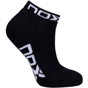 Calcetines Nox Tobillero Negro Blanco 1 Par