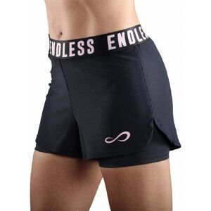 Short Endless Tech Iconic Negro Rosa Cristal Mujer -  -S