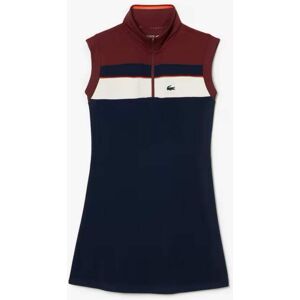 Vestido Lacoste Sport Reciclado Marino Burdeos -  -40