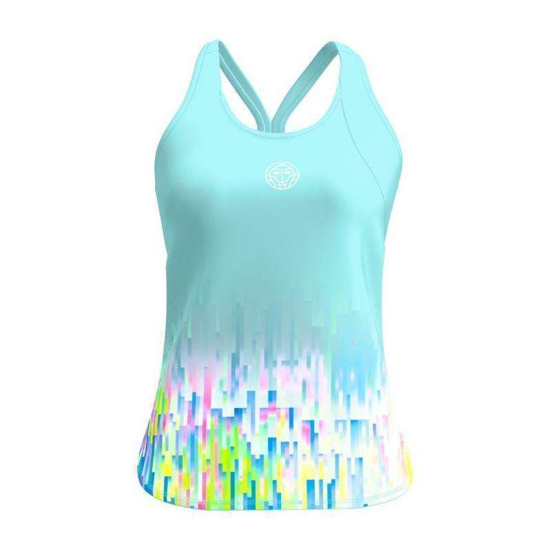 Camiseta Bidi Badu Melbourne Aqua Mix Mujer -  -XL