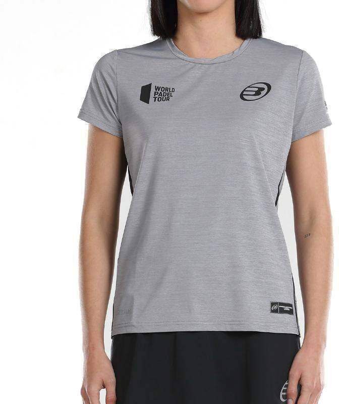 Camiseta Bullpadel WPT Llama Gris Medio Vigore -  -L