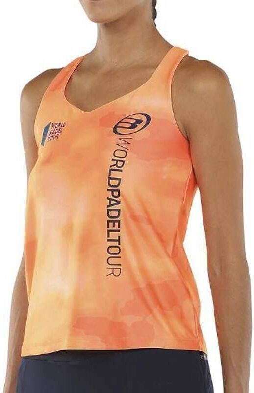 Camiseta Bullpadel WPT Yari Naranja Fluor -  -L