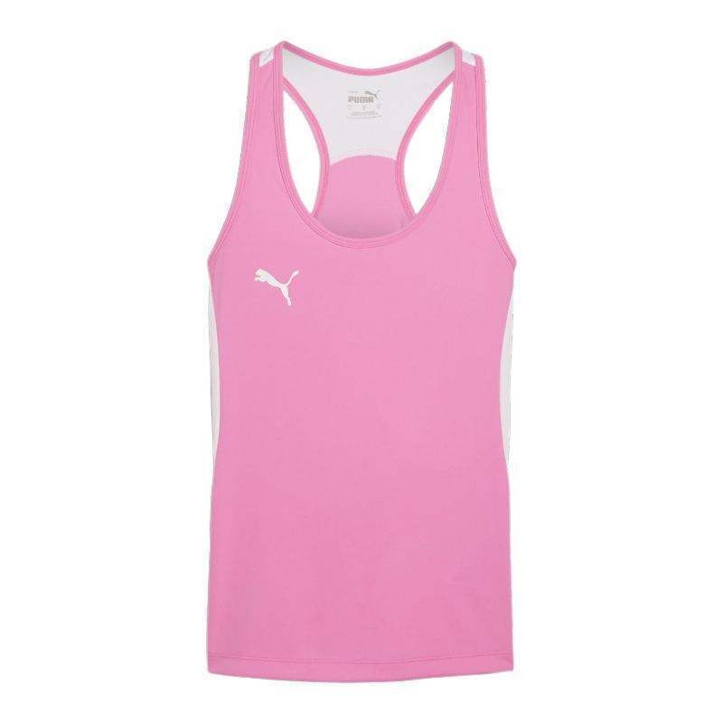 Camiseta Puma Rosa Blanco Mujer -  -XS