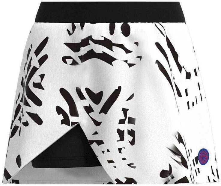 Falda Bidi Badu Melbourne Printed Cut Out Blanco Negro Junior -  -140