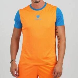 Camiseta Cartri Coach 3.0 Naranja Azul Junior -  -4a