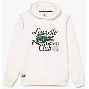 Sudadera Lacoste Sport Roland Garros Edition Blanco Unisex -  -S