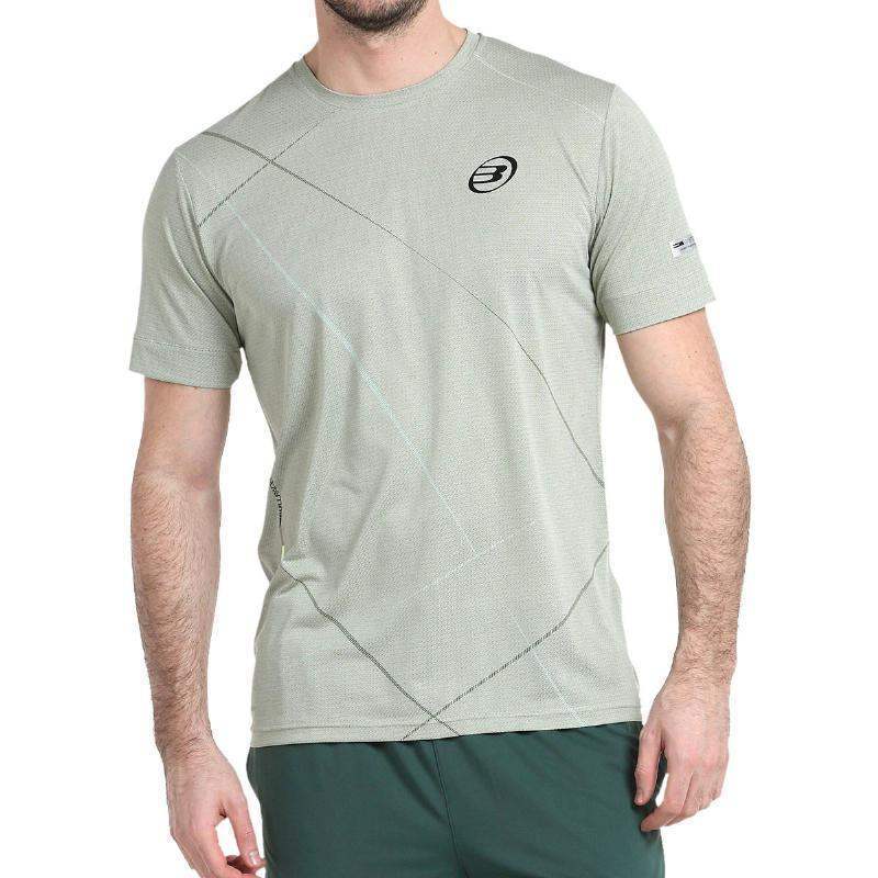 Camiseta Bullpadel Aireo Verde Oliva Bicolor -  -M