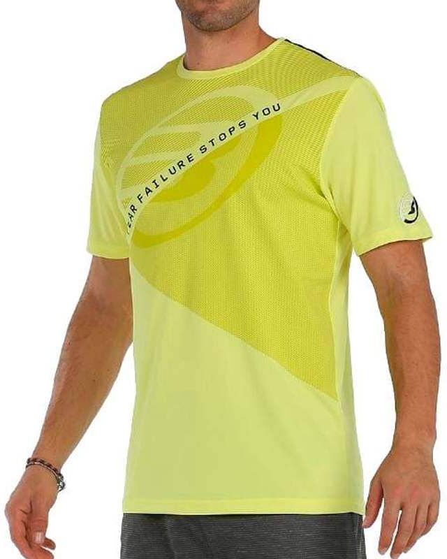 Camiseta Bullpadel Kareni Amarillo Azufre Fluor -  -XXL