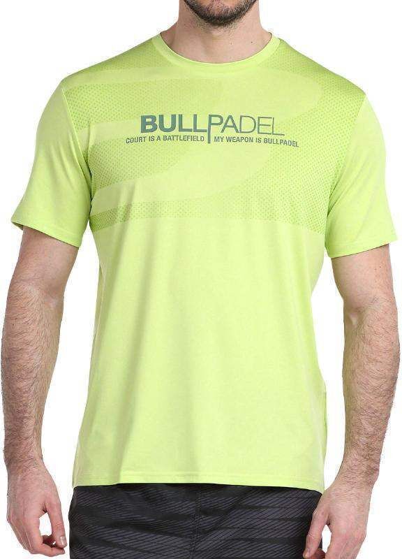 Camiseta Bullpadel Leteo Amarillo Azufre Vigore -  -L