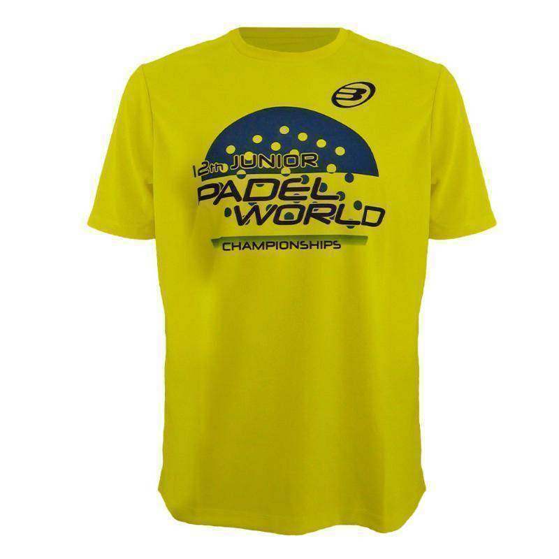 Camiseta Bullpadel Mundial Menores Amarillo Fluor -  -L