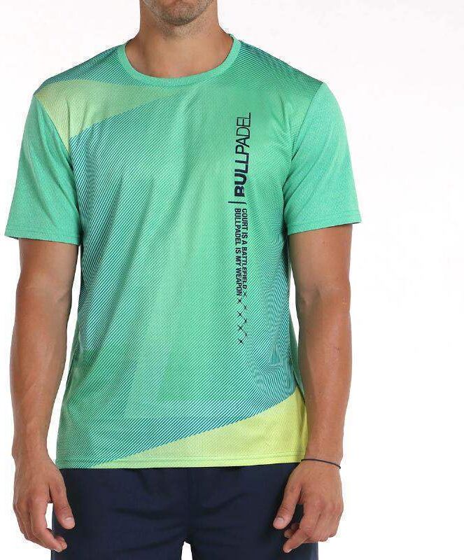 Camiseta Bullpadel Orisa Verde Vibrante Vigore -  -XXL