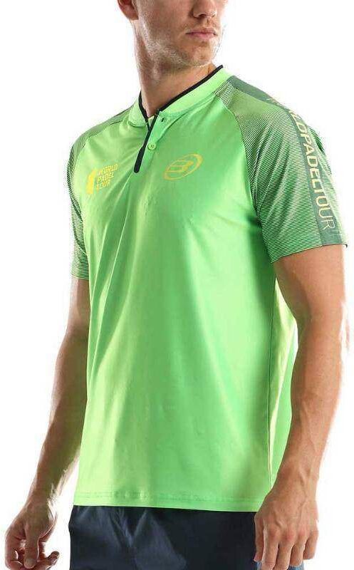 Camiseta Bullpadel WPT Tilden Verde Fluor