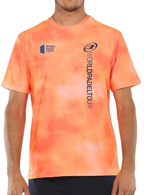 Camiseta Bullpadel WPT Vaupes Naranja Fluor -  -S