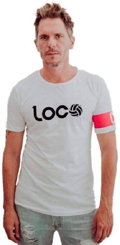 Camiseta Loco Capitano Blanco -  -XL