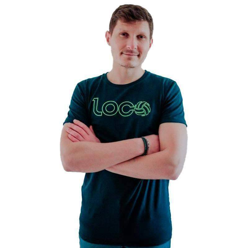 Camiseta Loco Marco Lenders Marino Verde -  -L